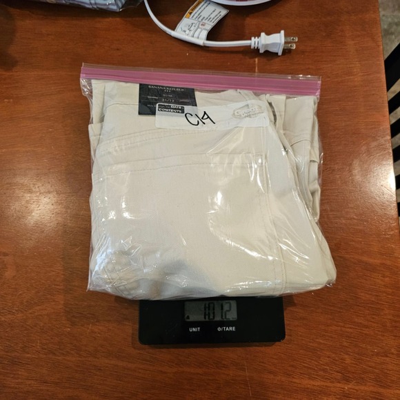 Banana Republic Jeans Womens 31/12 Ivory High‎ Rise Slim Leg Ankle Length - Picture 8 of 8